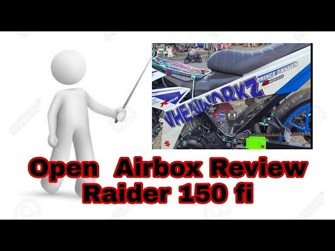 Open Airbox review for Raider 150 fi