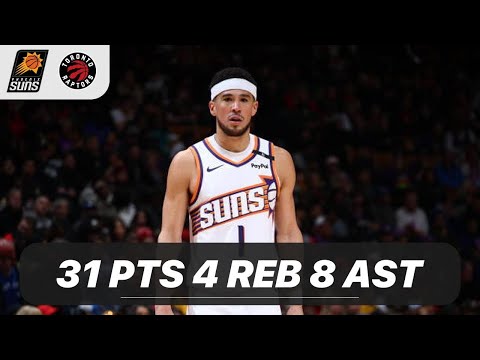 DEVIN BOOKER vs TORONTO RAPTORS | 31 PTS - 4 REB - 8 AST - 1 BLK - 2 STL | 02-23-2025 Highlights