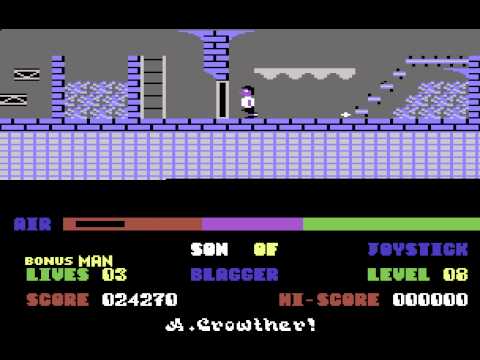 Son of Blagger Longplay (C64) [50 FPS]