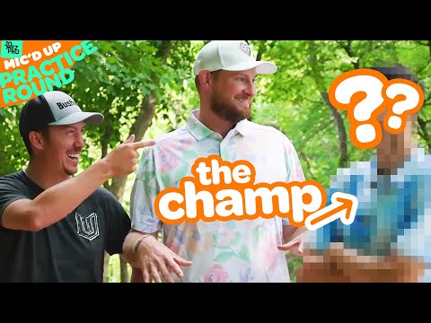 Playing Northwood with the European Open CHAMP! | Discraft Ledgestone Open Practice Round F9 | Jomez