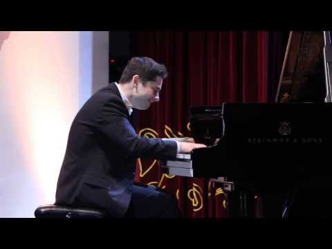 Eldar Djangirov Trio performing 