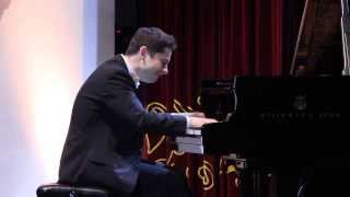 Eldar Djangirov Trio performing 