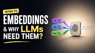Introduction to Embeddings in LLMs | How AI Understands Meaning — Inside LLMs #2