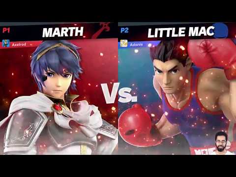 A Difficult Set (3/5) - Marth Vs Little Mac | Smash Bros Ultimate