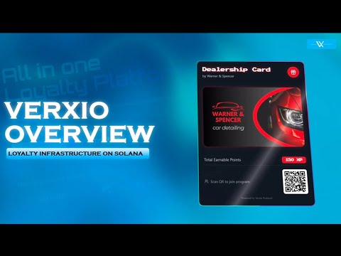Verxio Protocol Overview: The number one loyalty infrastructure on Solana.