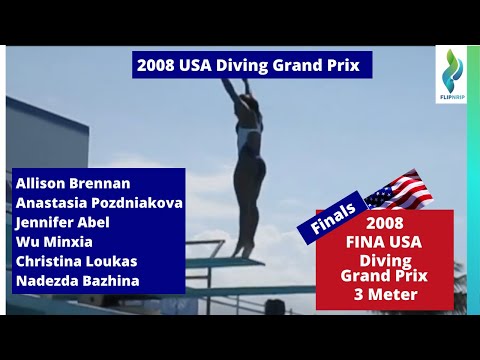 2008 USA FINA Diving Grand Prix  - Womens 3 meter springboard finals