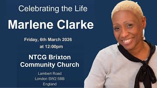 Marlene Clarke Celebration of Life