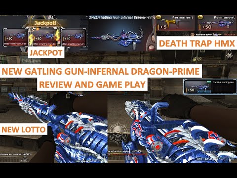 CROSSFIRE PH NEW GATLING GUN-INFERNAL DRAGON-PRIME HMX DEATH TRAP REVIEW