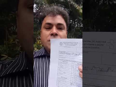 VANDERLEI PUPO MANDA O RECADO PARA O PREFEITO WILHIANS SOARES EXAMES LABORATORIAIS