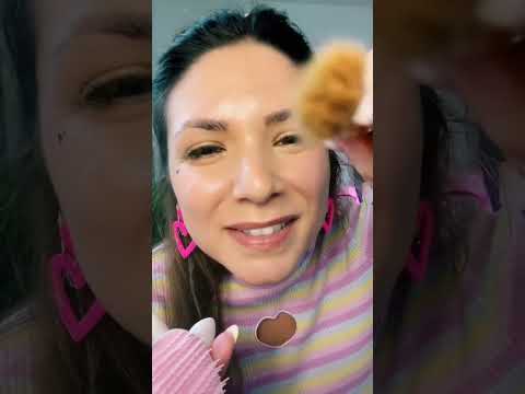 Makeup but wrong props 🤭 w/@ASMRMissMi #makeup #asmr #asmrshorts