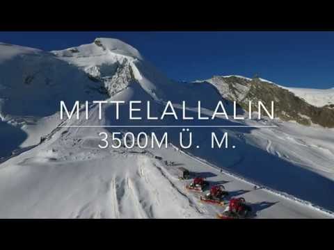Saas-Fee, Mittelallalin 3500m ü. M.