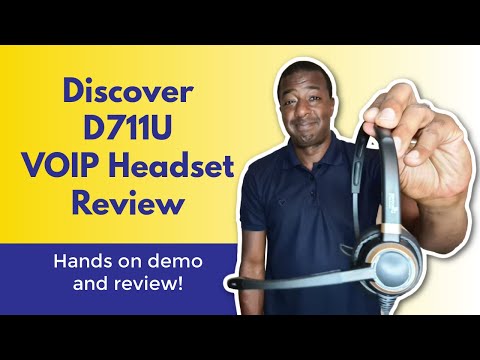 Discover D711U VOIP Headset Review!