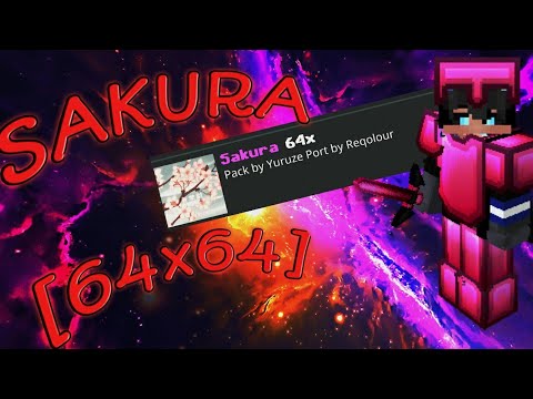 Sakura [64x64] Texture pack PvP para Minecraft Pe...