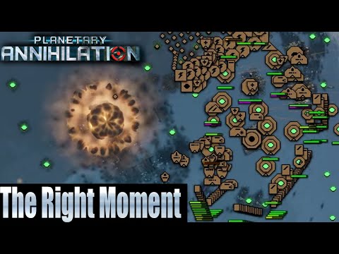Planetary Annihilation  10 Player FFA - The Right Moment