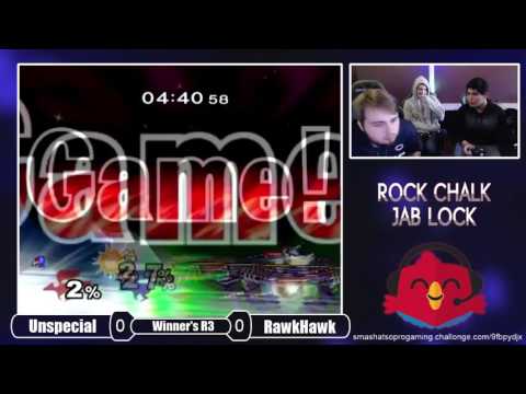 SoPro Melee #31 - RawkHawk (Fox) Vs. Unspecial (Falco) Winners Round 3