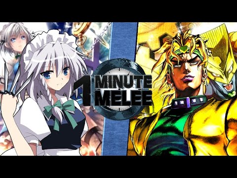 One Minute Melee: Sakuya Izayoi Vs Dio Brando (Music Only)