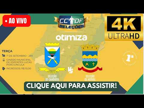 CANDIOTA X HERVAL Ao Vivo - Campeonato Costa Doce De Futsal Ao Vivo