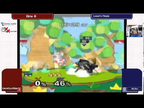 Dime 8: GG|Mojo vs AG|Arc - SSBM Loser's Finals