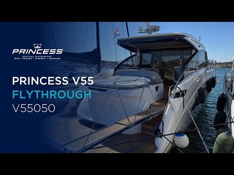 Princess V55 flythrough (V55050, 2022) * SOLD