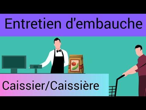Job interview simulation: cashier