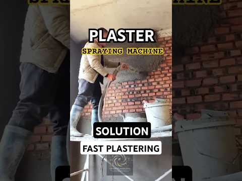 Plaster Spraying Machine – Fast & Efficient Solution for Smooth Walls!