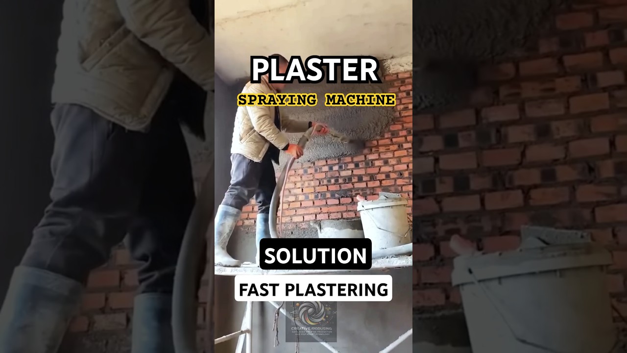Plaster Spraying Machine – Fast & Efficient Solution for Smooth Walls!