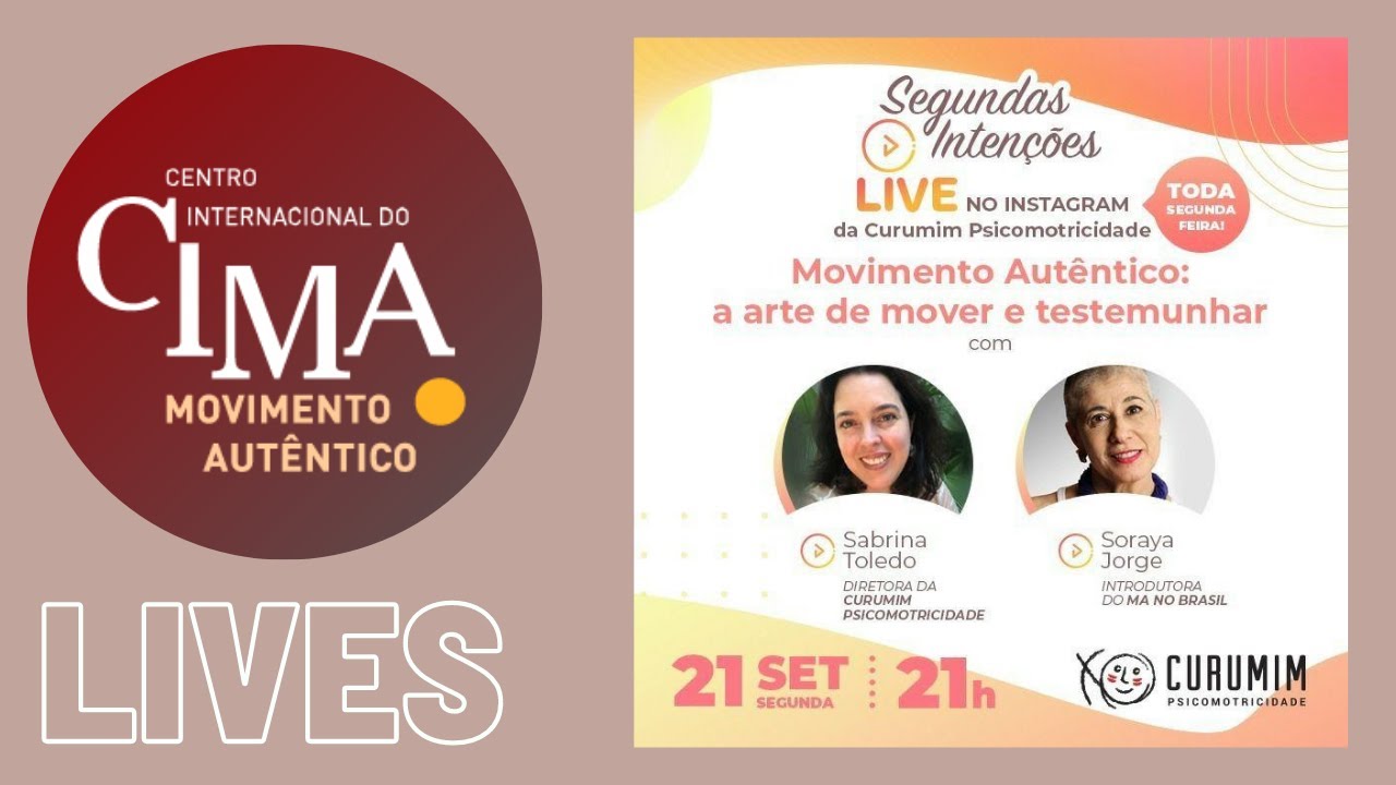 Soraya Jorge fala em live no Curumim Psicomotricidade