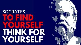 Socrates ⟐To find yourself, think for yourself ❞