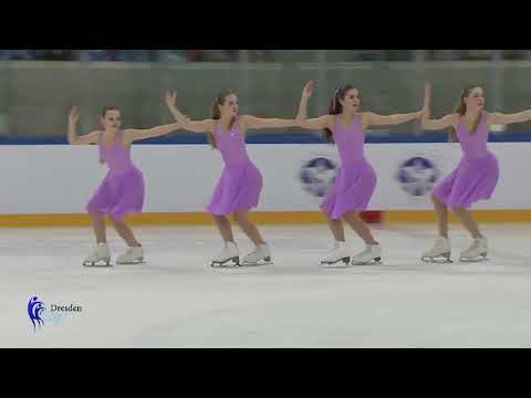 DresdenCup2023 nonISU Basic Novice FS Team Colibris Vienna AUT
