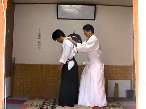 手放し・・肩崩し