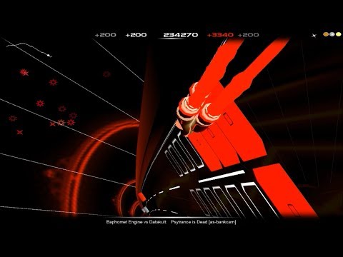 Baphomet Engine vs Datakult - Psytrance is Dead (audiosurf)