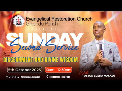 DISCERNMENT AND DIVINE WISDOM WITH PST. ELISHA MASASU | 5TH OCTOBER 2025