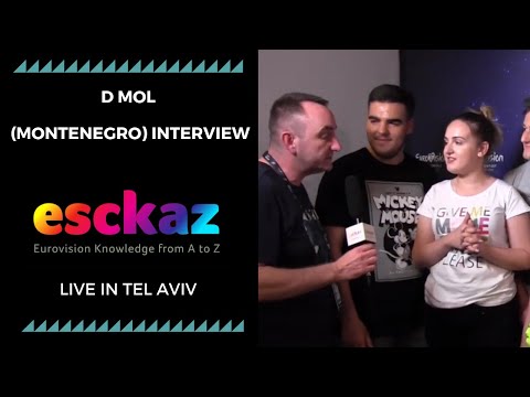 ESCKAZ in Tel Aviv: D Mol (Montenegro) interview