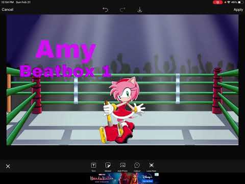 Amy beatbox 1 - fanmade cartoon beatbox battles