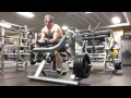 Plate loaded preacher curls. By oppermanfitness/Hashtag Gains
