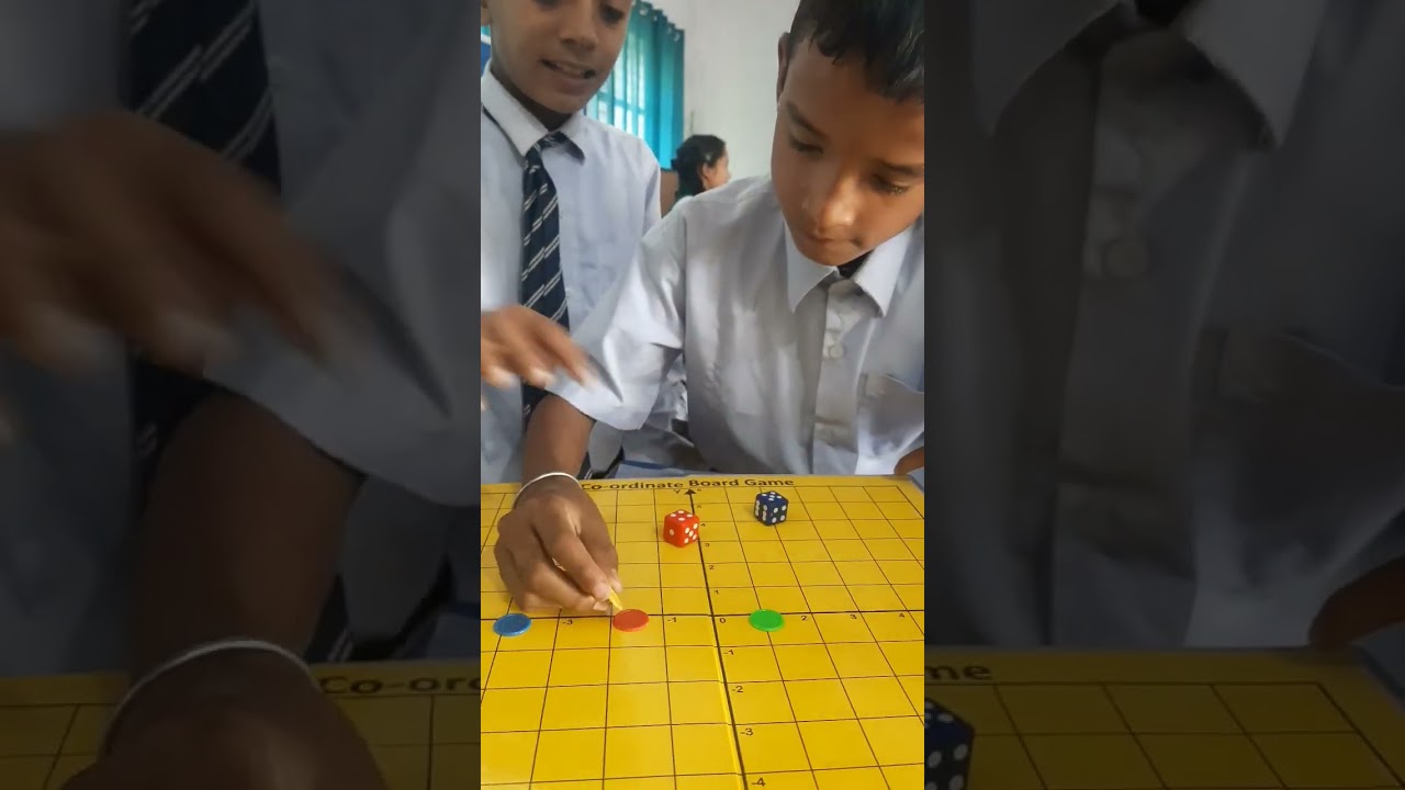 learn with fun.       coordinate  board  game  # GGIC LALPANI