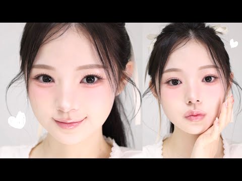 5세대 아이돌 깔 ⁺◟🎀 뽀용 라이트 핑크 메이크업🤍˚⋆