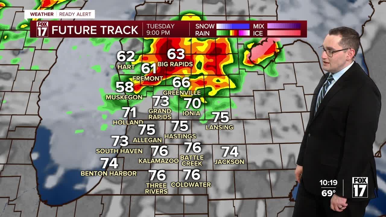 Tonight's Forecast: Strong storms possible
