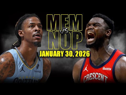 Memphis Grizzlies vs New Orleans Pelicans Full Game Highlights – January 30, 2026 | NBA Season