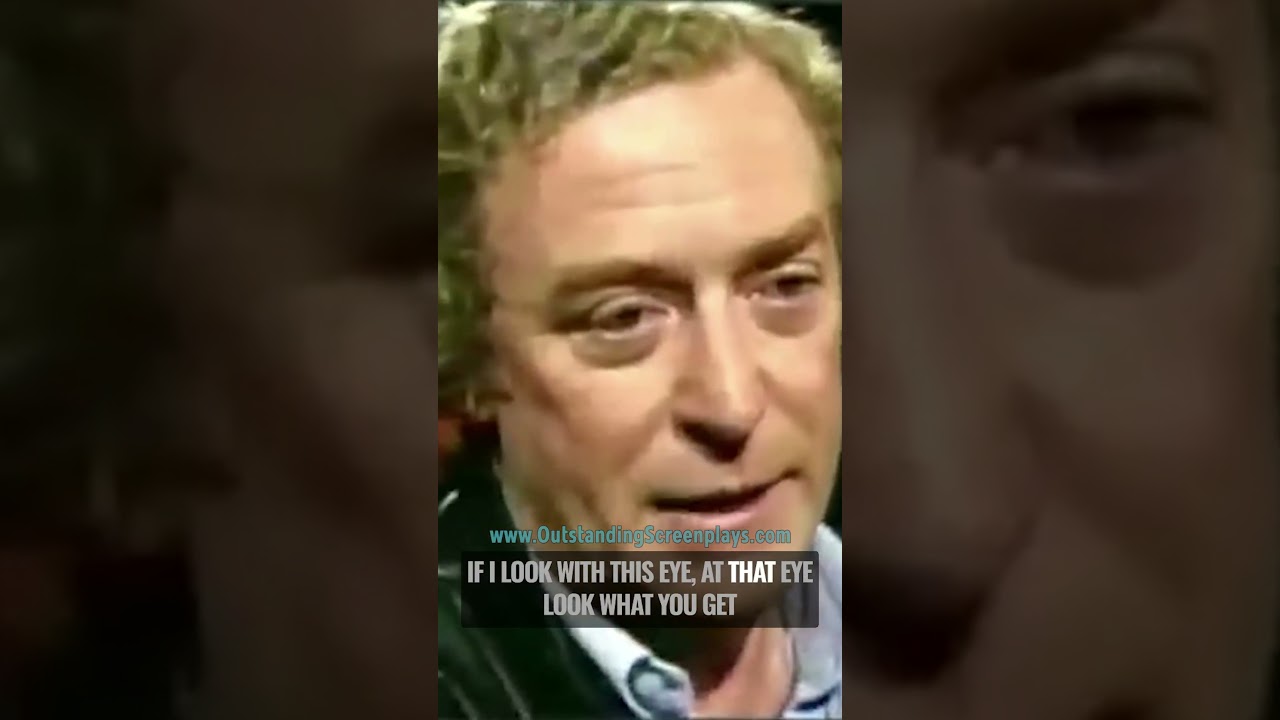 Michael Caine’s Don’t Blink Trick