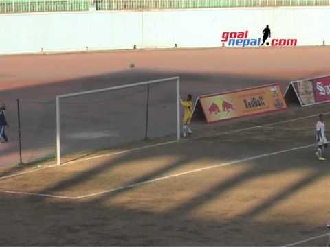 Red Bull A Division League   APF Vs Boys Union Club match highlights  By GoalNepal com