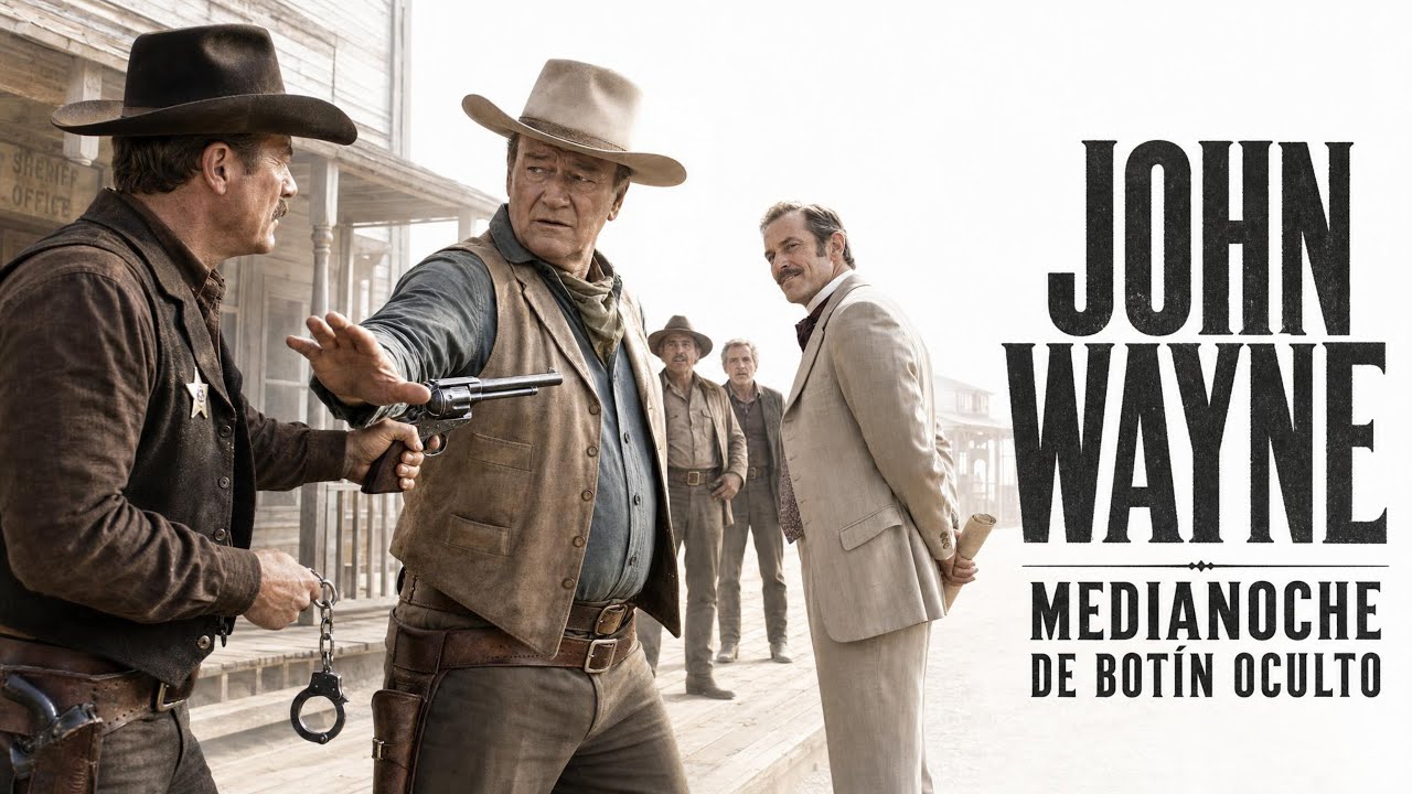 Cuando la ley es sospechosa! | John Wayne | Medianoche de Botín Oculto | Pelicula Completa