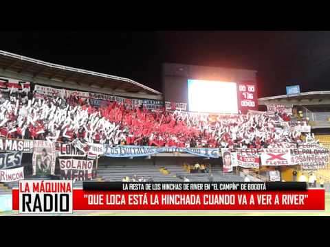 ""QUE LOCA ESTÁ LA HINCHADA CUANDO VA A VER A RIVER" (LA FIESTA DE RIVER EN EL CAMPÍN DE BO" Barra: Los Borrachos del Tablón &bull; Club: River Plate &bull; País: Argentina