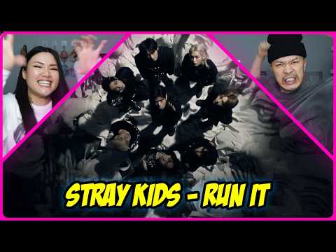 Stray Kids \RUN IT\ M/V | REACTION + LYRICS EXPLAINED / OUR INTERPRETATION!