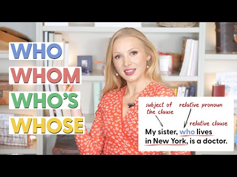 WHO | WHOM | WHOSE | WHO'S - Important English Grammar Lesson!