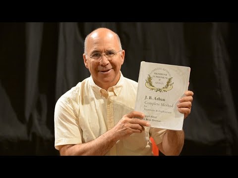 Mr. Alessi's approach on how to get the most out of Arban's