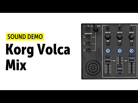 Korg Volca Mix Sound Demo (no talking)