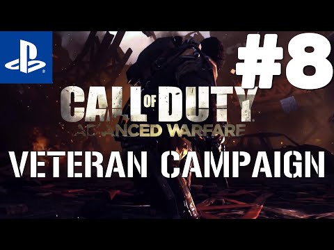 VETERAN CAMPAIGN! Call of Duty: Advanced Warfare (PS4) Gameplay Walkthrough Part 8 - SENTINEL