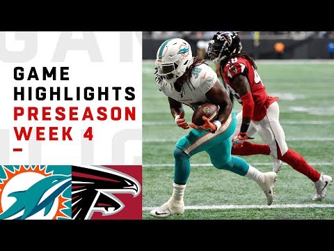 Dolphins vs. Falcons Highlights | NFL 2018 Preseason Week 4