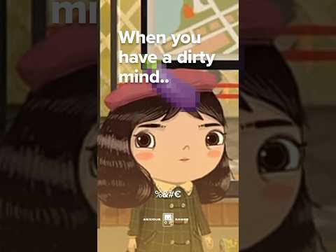 When you have a dirty mind🤣 #littlemisfortune #gaming #memes